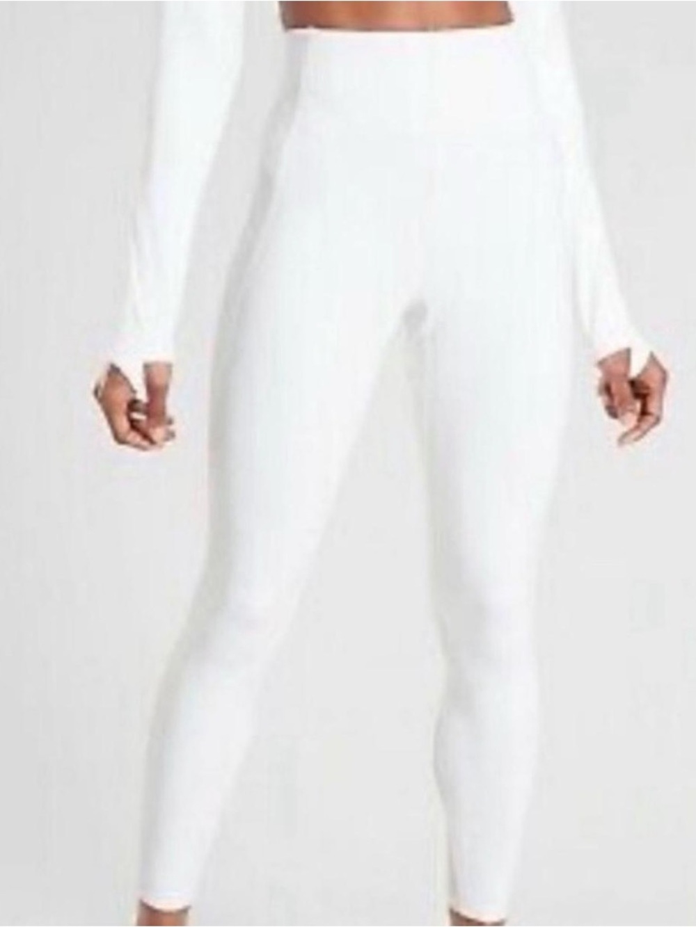 Athleta Stay Fly 7/8 Tight in White
